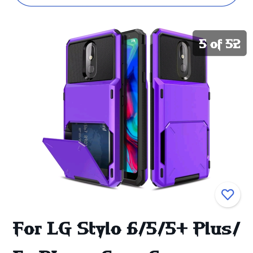 COPY - Purple Phone case for LG stylo5